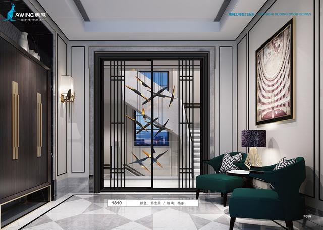 澳威品牌鋁合金推拉門窗以簡約格調(diào)打造精致生活